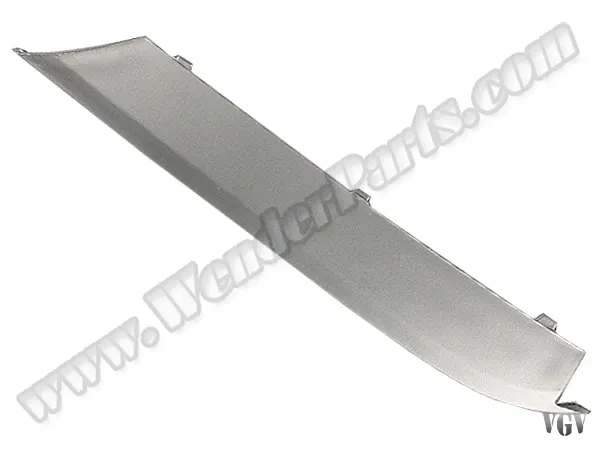 BMW 5 Serisi F07 2008-2017 Tampon Izgara Çitası Ön Sol; Mat-Alüminyum -Basis- 2013-16 | WENDER BA51117331717