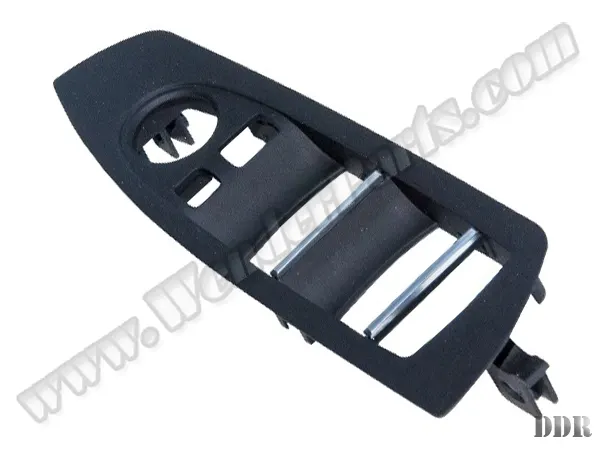 BMW 7 Serisi F01 LCI Cam Düğme Çerçevesi Ön Sol Siyah | WENDER BA61319241911P1