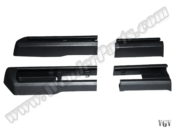 BMW 5 Serisi F10 LCI Koltuk Ray Kapağı Sol+Sağ Siyah | WENDER BA52107340335S4
