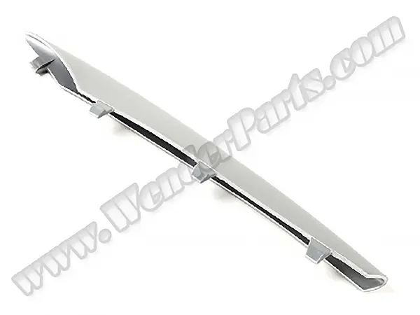 BMW X5 Serisi E70 2007-2013 Tampon Izgara Çitası Ön Sağ; Mat-Alüminyum 2007-09 | WENDER BA51117168924