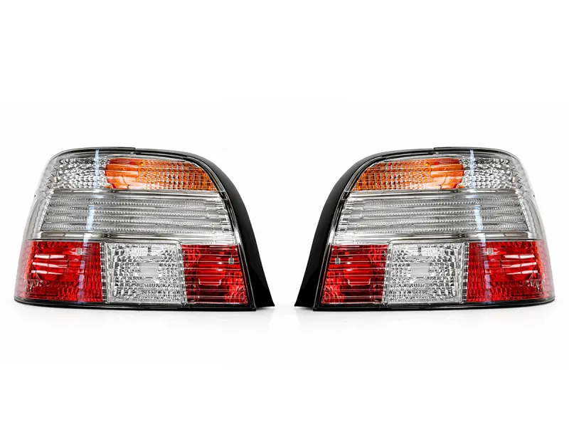 BMW 5 Serisi E39 1996-2003 Komple Stop Set; Kristal Füme Sinyal 1996-00 | WENDER BA0391313