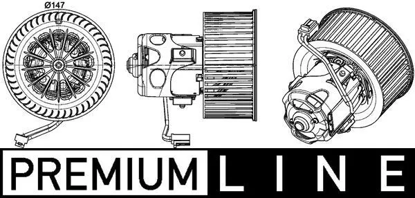 BMW 5 Serisi F10 N47 Kalorifer Motoru | MAHLE AB 151 000P