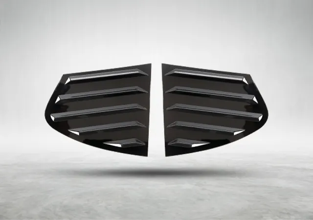 BMW 5 Serisi G30 Kelebek Camı Rüzgarlığı Arka Set | WENDER BA7381347/348P1