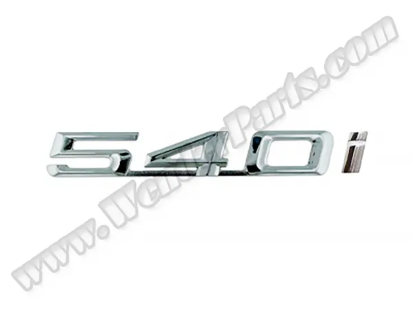 BMW 5 Serisi E60 Bagaj Yazısı -540i- | WENDER BA51147039789