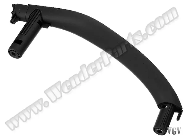 BMW X5 F15 Kapı Tutamağı Arka Sol Siyah Kaplamasız | WENDER BA51417292243
