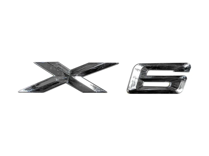 BMW X6 F16 Bagaj Yazısı -X6- | WENDER BA51147318697