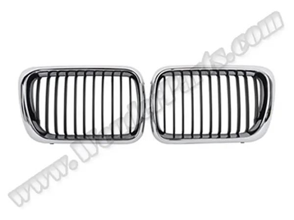 BMW 3 Serisi E36 Panjur (Set) Krom/Siyah | WENDER BA0363101
