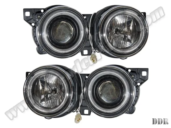 BMW 3 Serisi E30 1988-1991 Komple Far (Kristal Siyah) 1988-91 | WENDER BA1386753/754R2