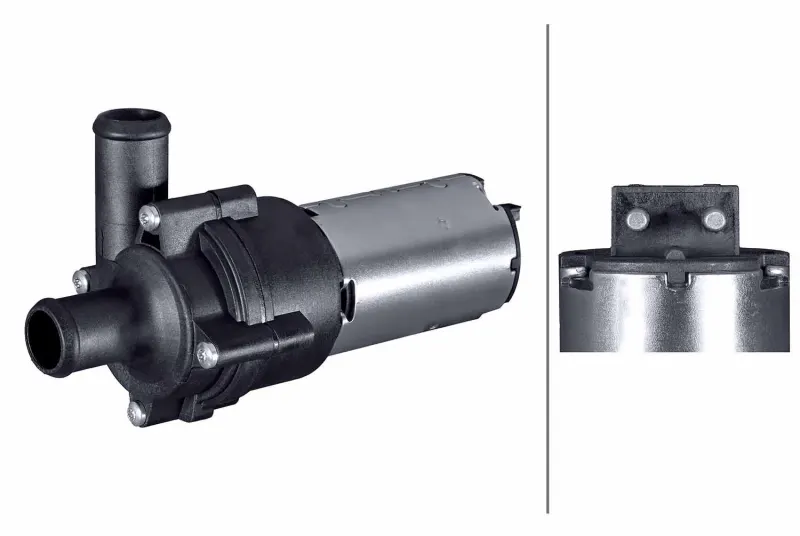 Mercedes W124 Kasa M104 Yardımcı Su Pompası | HELLA 8TW 358 313-411
