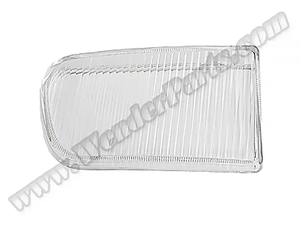 BMW 5 Serisi E39 1996-2003 Sis Far Camı Sağ, Çizgili Cam | WENDER BA0391452R