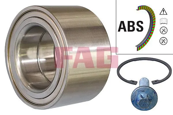Mercedes S Serisi W221 S 450 4-matic Porya Bilyası Ön Set | FAG 713 6679 90
