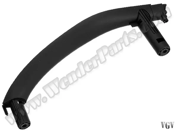 BMW X5 Serisi F15 Kapı Tutamağı Ön/Arka Sağ; Siyah Kaplamasız | WENDER BA51417292244