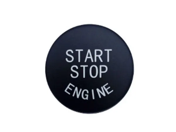 BMW 3 Serisi E90 START-STOP Düğme Kapağı Siyah | WENDER BA61316960743P1