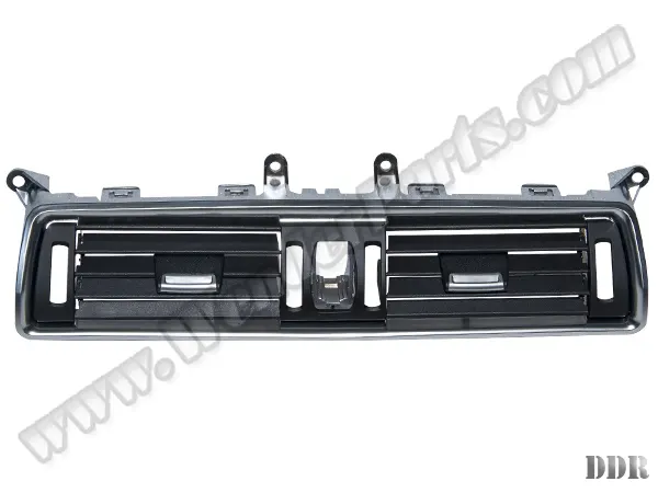 BMW F07+LCI Klima/Kalorifer Izgarası Ön Orta Nikelajlı Siyah | WENDER BA64229142590