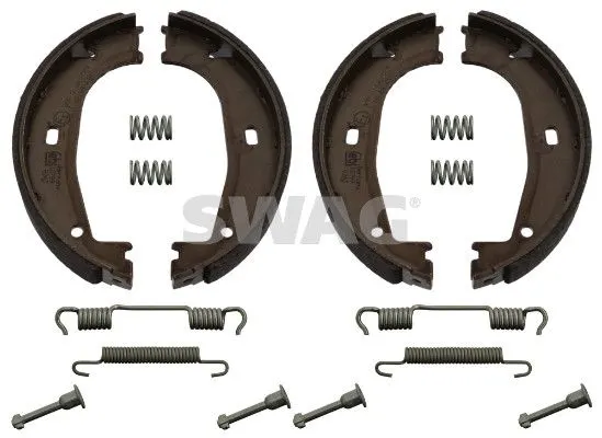 BMW 3 Serisi E36 El Fren Balatası Yaylı Set | SWAG 20931045