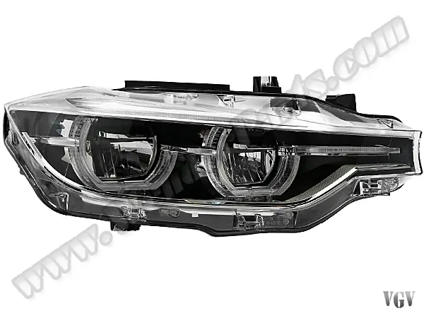 BMW 3 Serisi F30 2012-2018 Komple Far Sağ (LED Farlı) | WENDER BA63118492474