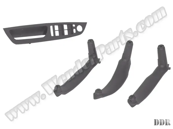 BMW X6 E71 Kapı Tutamak Seti Ön&Arka Gri | WENDER BA51416975795S4