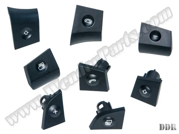 Mercedes ML Serisi W164 Direksiyon Tuş Takımı Set:8ad Siyah | WENDER MA1648209910S2
