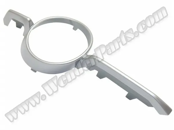 BMW X6 Serisi E71 2007-2014 Sis Far Çerçevesi Sağ; Mat-Alüminyum 2007-14 | WENDER BA51117188386