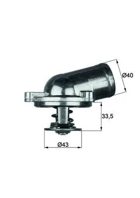 Mercedes E Serisi W210 M111 Termostat | FREY 723107001