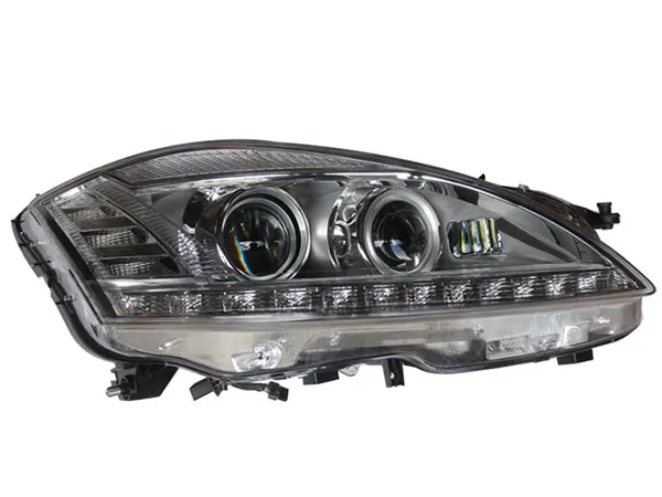 Mercedes S Serisi W221 2006-2013 Komple Far Sağ (Adaptif Far Sistemli (AHL)-Xenon) Tek Sıra 6lı Soket | WENDER MA2218207439