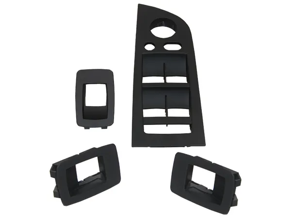 BMW 3 Serisi E90 LCI Cam Düğme Çerçevesi Set Siyah | WENDER BA9217332/874S4
