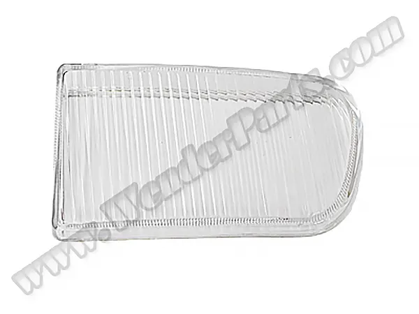 BMW 5 Serisi E39 1996-2003 Sis Far Camı Sol, Çizgili Cam 1998-00 | WENDER BA0391452L