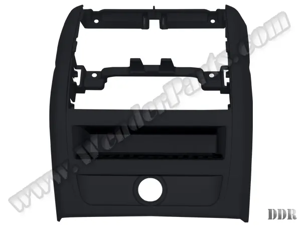 BMW 5 Serisi F10 LCI Klima/Kalorifer Izgara Çerçevesi Arka Siyah | WENDER BA51169206789