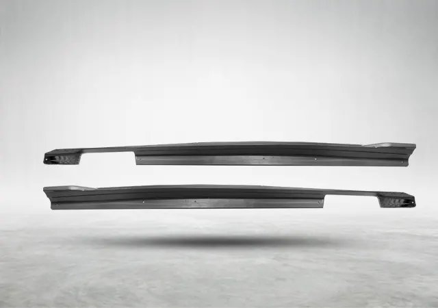 BMW X6 G06 2020-2022 Marşpiye Splitteri Set Piano-Siyah | WENDER BA2469972/973