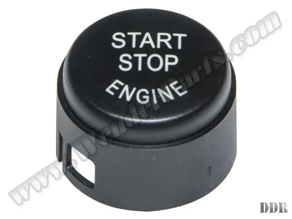 BMW 5 Serisi F10 START-STOP Düğme Kapağı Siyah | WENDER BA61319153832P1