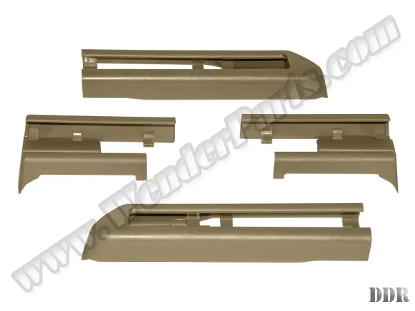 BMW F07 Koltuk Ray Kapağı Sol+Sağ Bej | WENDER BA52109175065S4