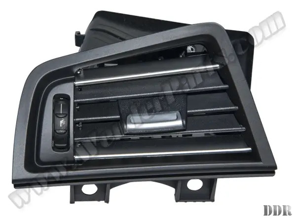 BMW 5 Serisi F10 LCI Klima/Kalorifer Izgarası Ön Sol (Komple) Nikelajlı Siyah | WENDER BA64229166889S