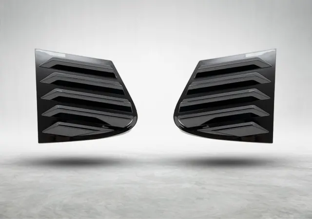 BMW 1 Serisi F20 LCI Kelebek Camı Rüzgarlığı Arka Set | WENDER BA7269561/562P1