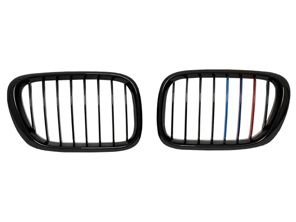 BMW X5 E53 2000-2003 Panjur (Set) Piano-Siyah ///M-Renkli | WENDER BA0533137