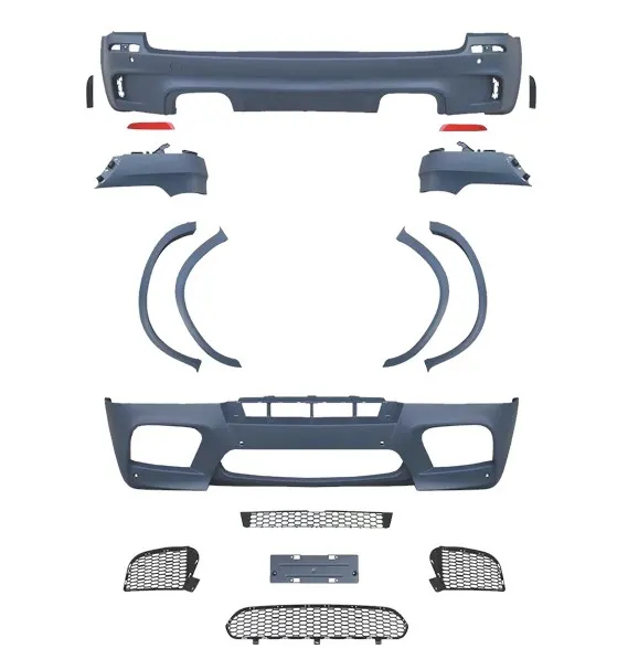 BMW X5 Serisi E70 2007-2013 Gövde Kiti PDCli:Ön/Arka, <OO-OO> Egz.Çıkışlı, Dodikler -X5M- 2007-09 | WENDER BA0702110