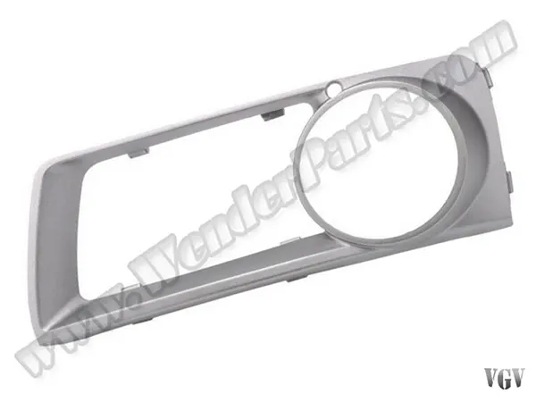 BMW X6 Serisi E71 2007-2014 Sis Far Çerçevesi Sol; Mat-Alüminyum | WENDER BA51117312595
