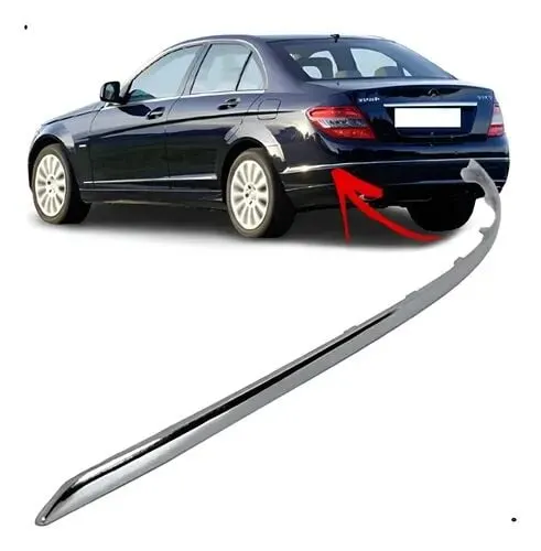 Mercedes C Serisi W204 Tampon Arka Nikelajı Sol 2007 | ITHAL A2048850921