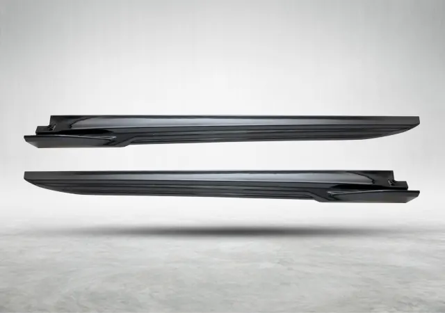 BMW X5 F15 2014-2018 Marşpiye Splitteri Set Piano-Siyah | WENDER BA7428491/492