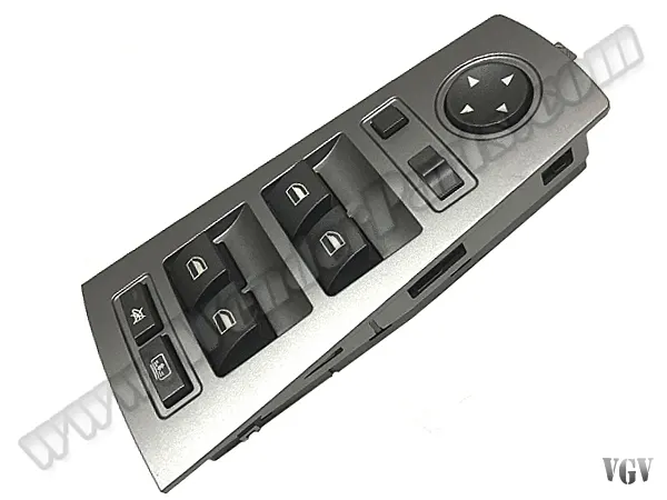 BMW 7 Serisi E65 Cam Düğmesi Ön Sol Gri Çerçeveli Arka Güneşlik & Katlamalı Ayna | WENDER BA61316943054