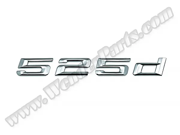 BMW 5 Serisi E60 Bagaj Yazısı -525d- | WENDER BA51147039785