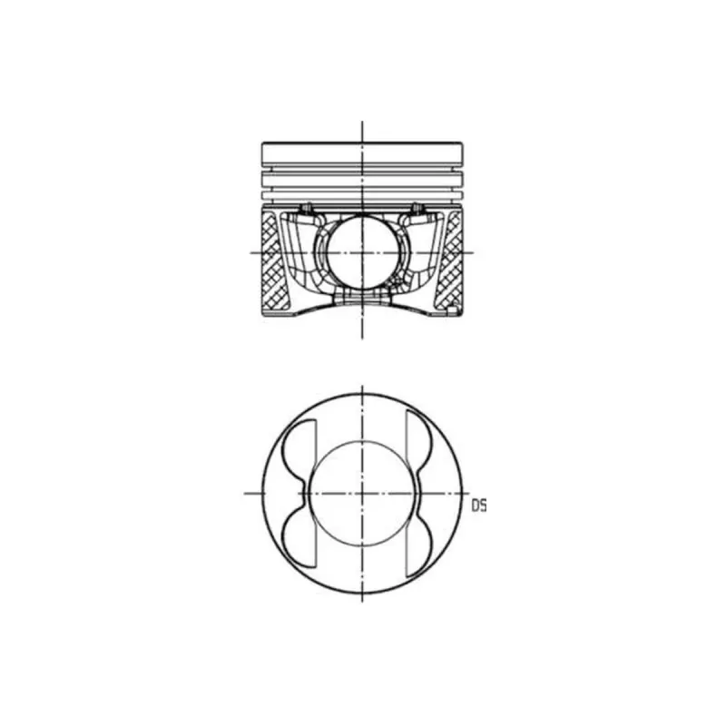 Mercedes Sprinter W906 OM651 Piston Segman Takım Motor 83,25 MM | KOLBENSCHMIDT 40776610