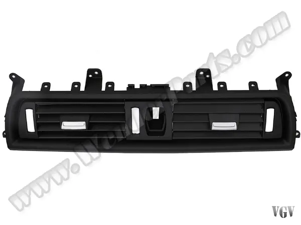 BMW 5 Serisi F10 LCI Klima/Kalorifer Izgarası Ön Orta Siyah | WENDER BA64229166885
