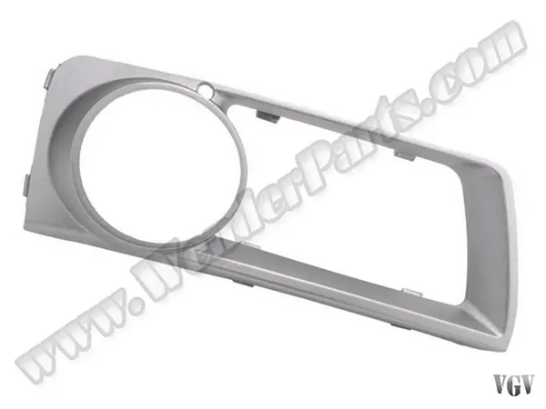 BMW X6 Serisi E71 2007-2014 Sis Far Çerçevesi Sağ; Mat-Alüminyum | WENDER BA51117312596