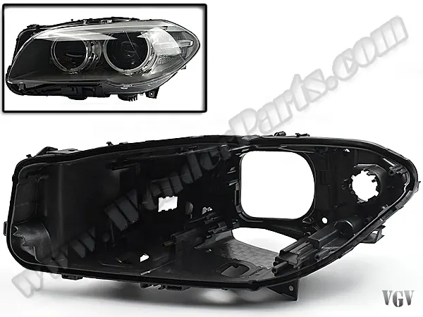 BMW 5 Serisi F10 2009-2016 Far Kasası Sol (Bi-Xenon) | WENDER BA63117343911P2