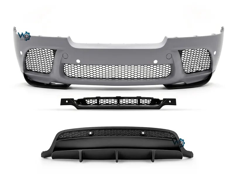 BMW X6 Serisi E71 2007-2014 Gövde Kiti PDCli:Ön, Arka Difüzör -M-Performance- 2007-14 | WENDER BA0712211